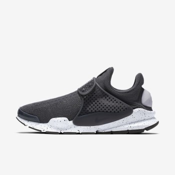 Nike Sock Dart - Férfi Utcai Cipő - Szürke/Fehér/Rózsaszín/Szürke